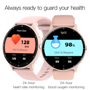 Waterproof Sports Fitness Tracker Health Bluetooth Smartwatch